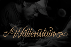 Manciety | Tattoo Script Font Product Image 3