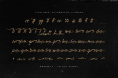 Manciety | Tattoo Script Font Product Image 12
