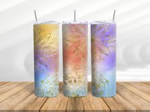 Mandala Tumbler Wraps for Sublimation BUNDLE | 48 PNG Product Image 12