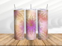 Mandala Tumbler Wraps for Sublimation BUNDLE | 48 PNG Product Image 17