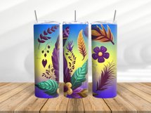 Mandala Tumbler Wraps for Sublimation BUNDLE | 48 PNG Product Image 19