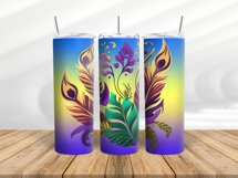 Mandala Tumbler Wraps for Sublimation BUNDLE | 48 PNG Product Image 20