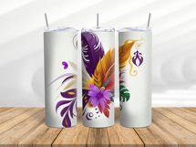 Mandala Tumbler Wraps for Sublimation BUNDLE | 48 PNG Product Image 23
