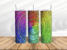 Mandala Tumbler Wraps for Sublimation BUNDLE | 48 PNG Product Image 4
