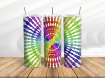 Mandala Tumbler Wraps for Sublimation BUNDLE | 48 PNG Product Image 7