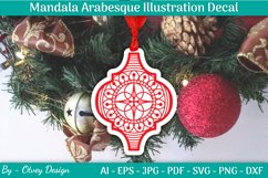 Mandala Arabesque Decal Product Image 1