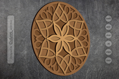 Mandala Layered Laser Cut SVG Product Image 2