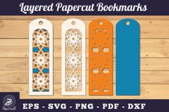 Mandala Bookmark SVG 1 Product Image 1