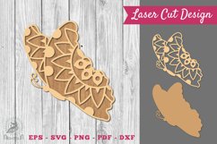 Mandala Butterfly Laser Cut Decoration SVG 3 Product Image 1
