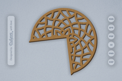 Mandala Door Corner Laser Cut SVG Product Image 3