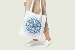 Mandala Floral Sublimation Design on Bag