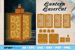 Mandala Lantern Lasercut | Intricate Decorative Lighting Product Image 1