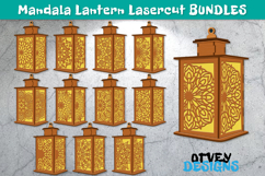Mandala Lantern Lasercut | Decorative Lighting BUNDLES Product Image 1