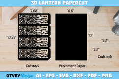 Mandala Dream Catcher Lantern | Intricate Paper Cut Design Product Image 2