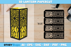 Mandala Dream Catcher Lantern | Paper Cut Design BUNDLES Product Image 6