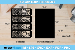 Mandala Dream Catcher Lantern | Intricate Paper Cut Design Product Image 2