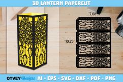 Mandala Dream Catcher Lantern | Intricate Paper Cut Design Product Image 1