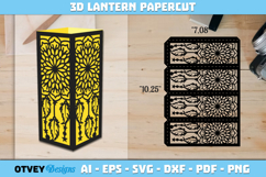 Mandala Dream Catcher Lantern | Paper Cut Design BUNDLES Product Image 2