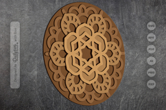 Mandala Layered Laser Cut SVG Product Image 2