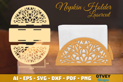 Mandala Napkin Holder Lasercut BUNDLES Product Image 11