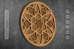 Mandala Layered Laser Cut SVG Product Image 3