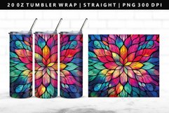 Mandala 20oz Tumbler Wrap | Sublimation PNG Design Product Image 1