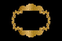 Mandala wedding floral ornament gold frame border decorative Product Image 2