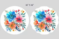 Mandala Wind Spinner, Door Hanger Png, Keychain Png, Car Coaster