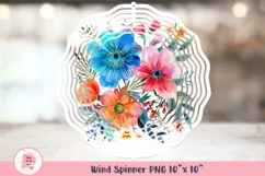 Mandala Wind Spinner, Door Hanger Png, Keychain Png, Car Coaster