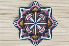 Mandala laser cut file - Layered Mandala Product Image 1