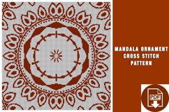 Mandala Ornament Cross Stitch Pattern Product Image 1