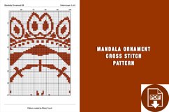 Mandala Ornament Cross Stitch Pattern Product Image 3