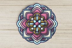 Mandala laser cut file - Layered Mandala Product Image 1