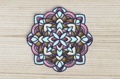 Mandala laser cut file - Layered Mandala Product Image 1