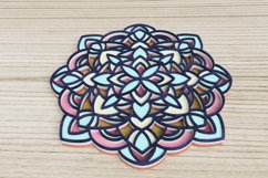 Mandala laser cut file - Layered Mandala Product Image 3