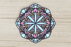 Mandala laser cut file - Layered Mandala Product Image 1
