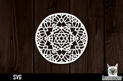 Mandala papercut svg, paper cut file Product Image 1
