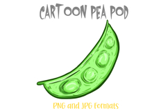 Mange Tout Pea Pod Vegetable Illustration PNG, SVG, JPG
