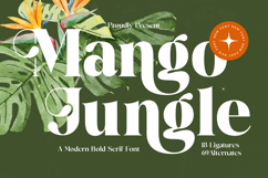 Mango Jungle - Modern Bold Serif Font Product Image 1