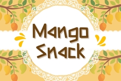 Mango Snack Product Image 1