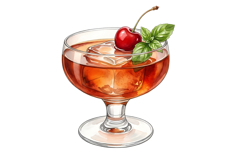Manhattan Cocktail Png| Cocktail Png Product Image 1