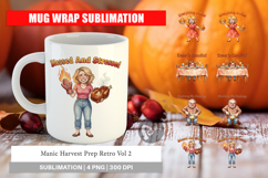 Manic Harvest Prep Retro Mug Wrap Product Image 1