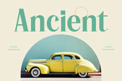 Manica - Modern Serif Font Product Image 2