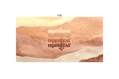 Manifest 40oz Tumbler Sublimation Wrap SVG PNG PDF EPS instant download digital files 