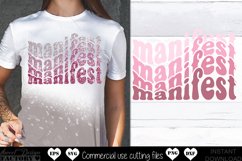 Manifest SVG File, groovy shirt svg, png dxf, eps Product Image 1