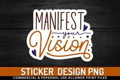 Manifest your vision Sticker Png,Manifest your vision Sticker,selfish with my energy Sticker,protect your energy Sticker,allergic to people Sticker,manifest that shit Sticker,motivational quotes Sticker,spiritual Sticker for women,perfectly imperfect Stic