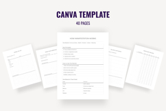 Manifestation Journal Canva Template