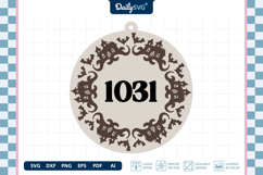Halloween Keychain SVG Product Image 3