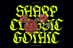 Manthra Klaussa | Blackletter Typeface Product Image 3