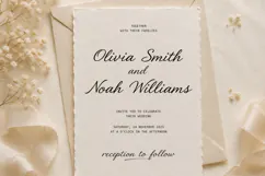 Mantiques Casual Script Wedding Font Product Image 5